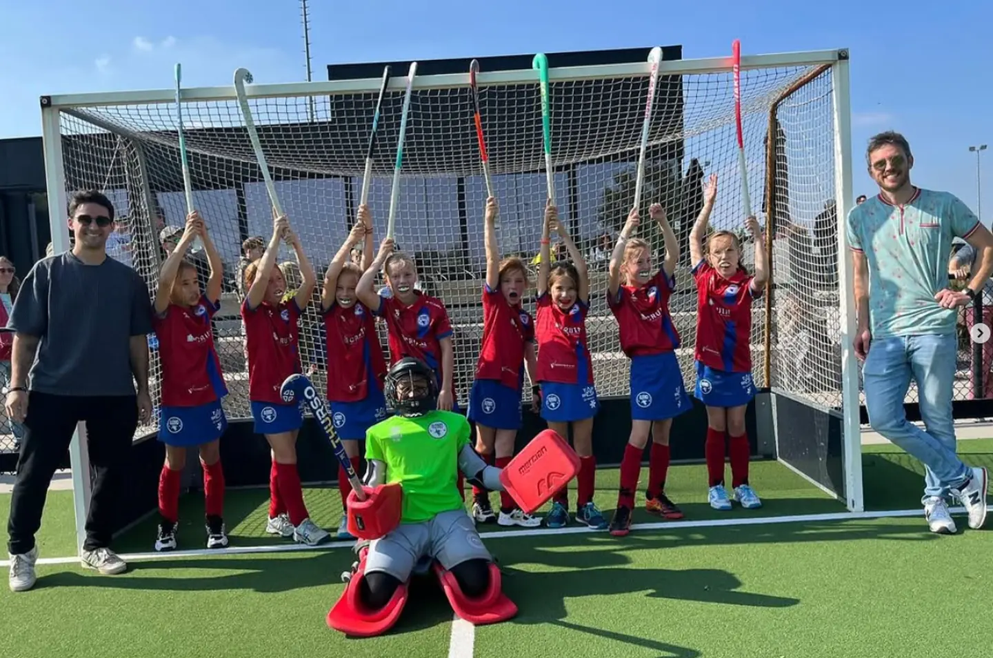 Sfeerbeeld van D-mon Hockey Club in Dendermonde